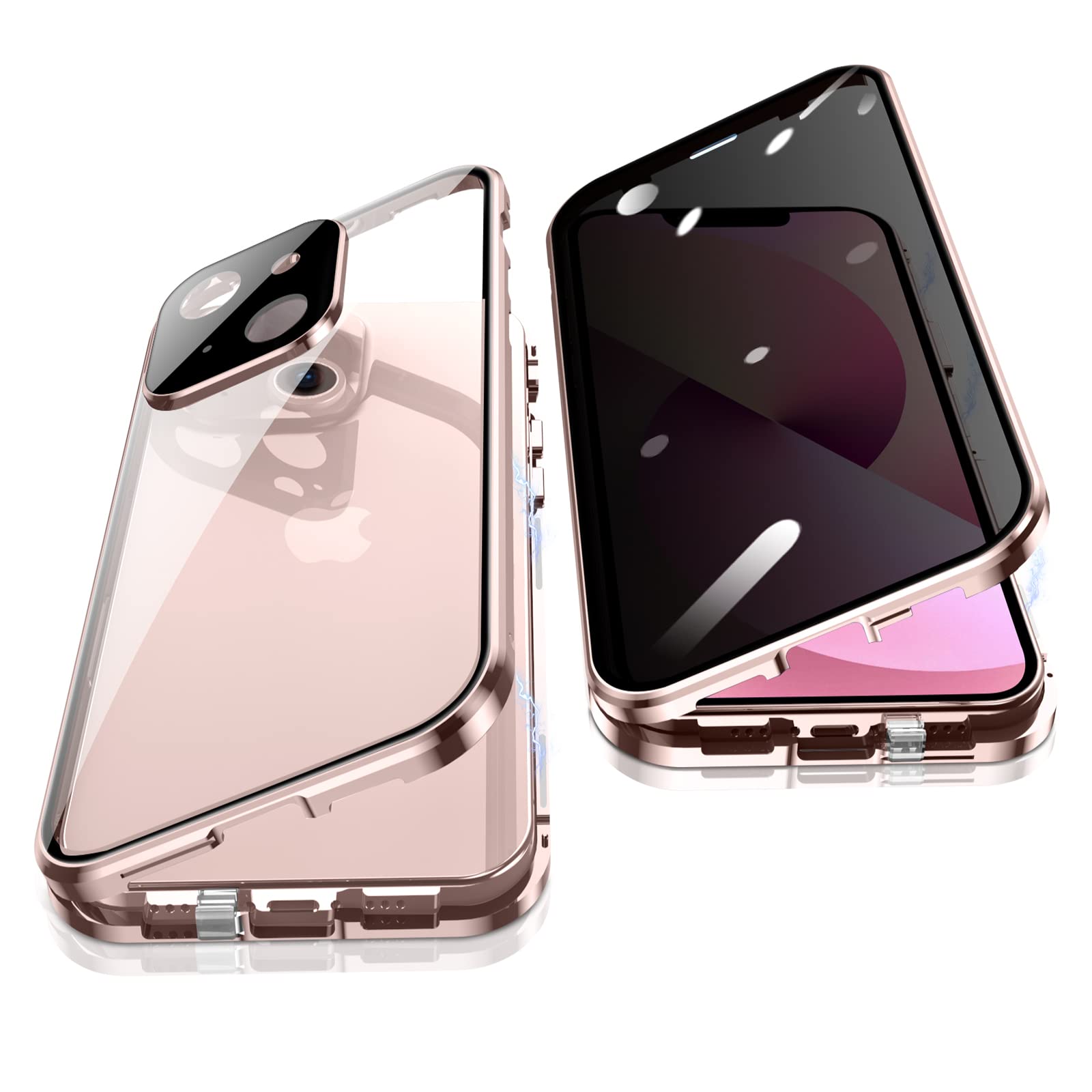 Amazon.com: Jonwelsy Anti Peeping Case for iPhone 13 (6.1 Inches